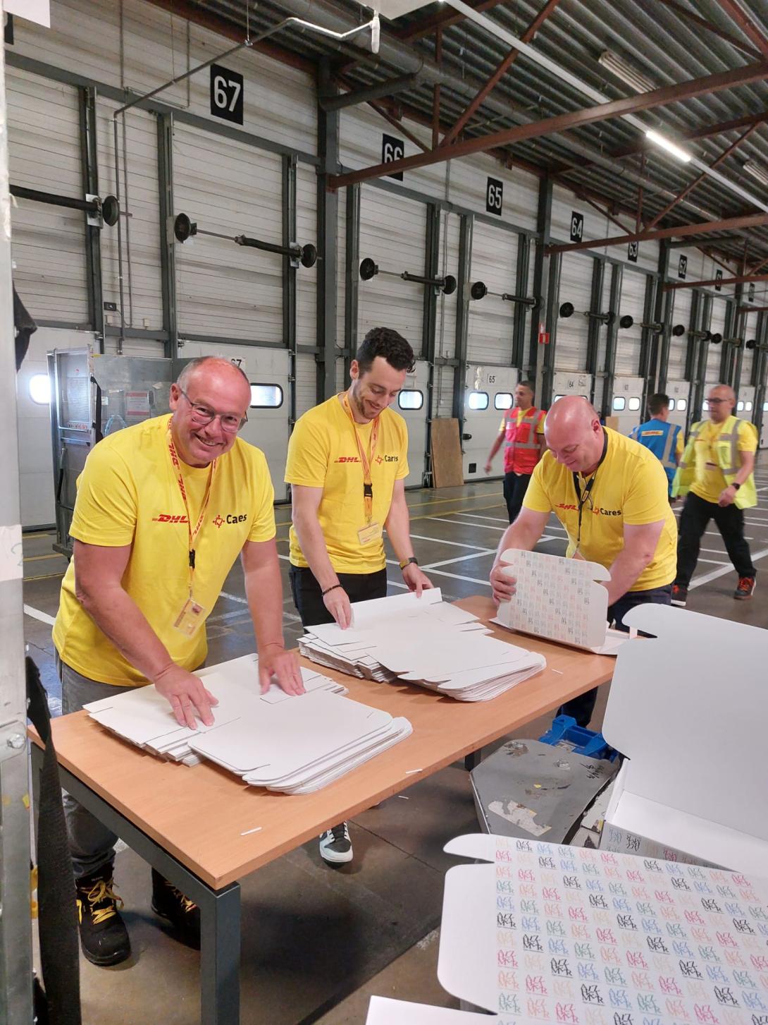 DHL cares