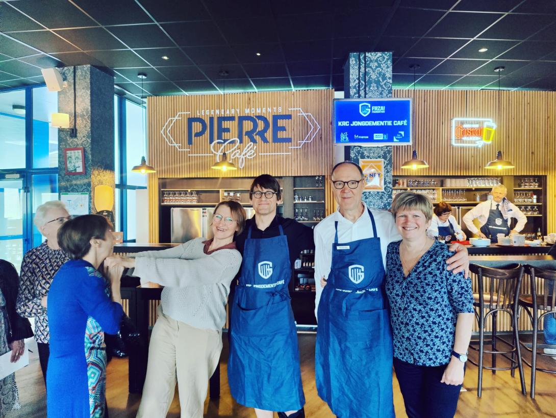 KRC Genk Jongdementie café opening