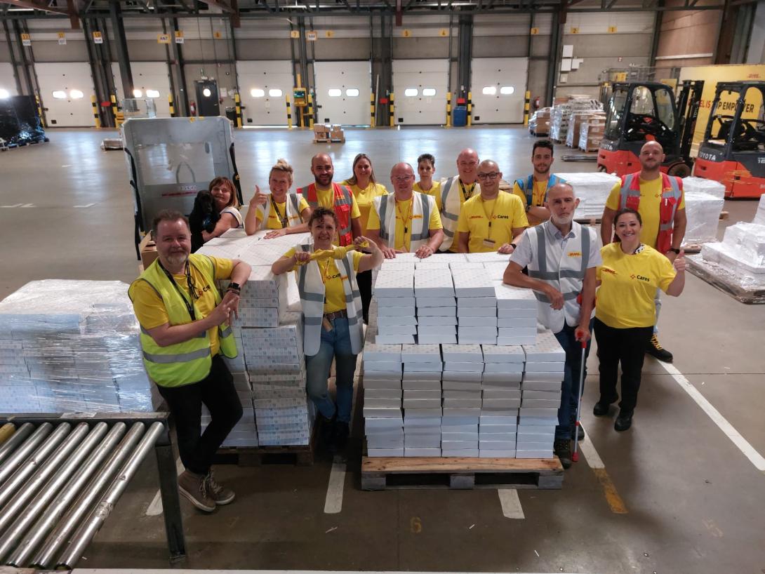 DHL cares