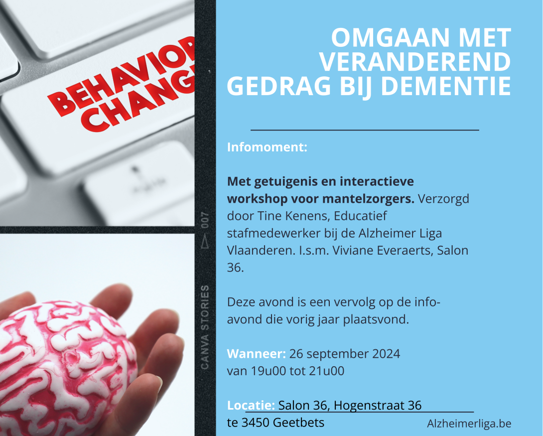 Omgaan met veranderend gedrag event