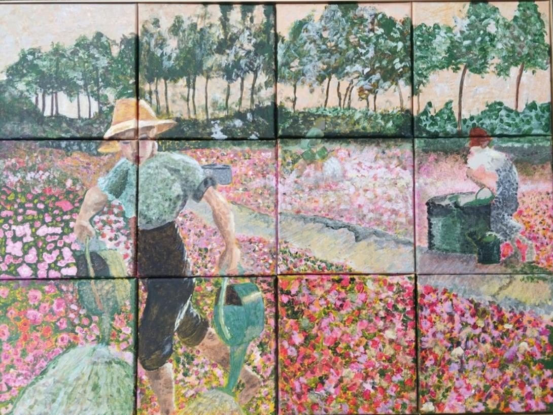 Herschildering De tuinier Jenny Montigny