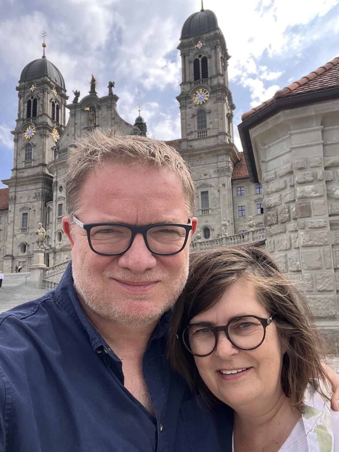 Luc en Els in Italië
